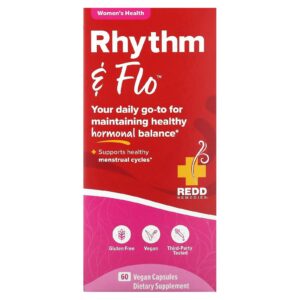 Redd Remedies Rhythm & Flo 60 Cápsulas Veganas