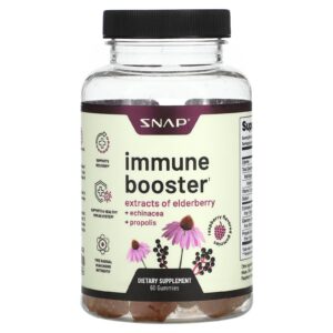 Snap Supplements Gomas de Reforço Imunológico Framboesa 60 Gomas