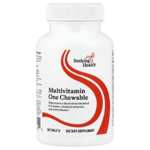 Seeking Health Multivitamin One Mastigável 30 Comprimidos