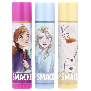 Lip Smacker Disney Frozen II Balm Labial Embalagem Trio Embalagem com 3 Unidades 4 g (014 oz) Cada