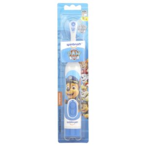 Arm & Hammer Escova de dentes para criança Paw Patrol Soft 1 escova de dentes movida a bateria