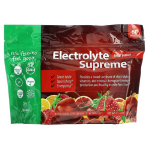 Jigsaw Health Electrolyte Supreme Ponche de Frutas 60 Embalagens 56 g Cada