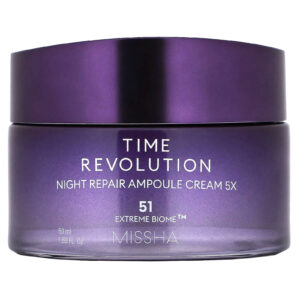Missha Ampola de Reparo Noturno Creme Time Revolution 5x 169 fl oz (50 ml)