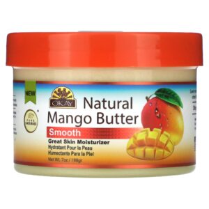 Okay Pure Naturals Manteiga de Manga Natural Suave 198 g (7 oz)