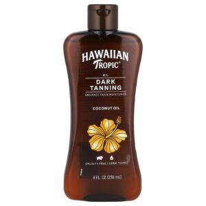 Hawaiian Tropic Óleo de Coco de Bronzeamento Escuro 236 ml (8 fl oz)