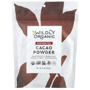 Wildly Organic Cacau em Pó Fermentado 227 g (8 oz)