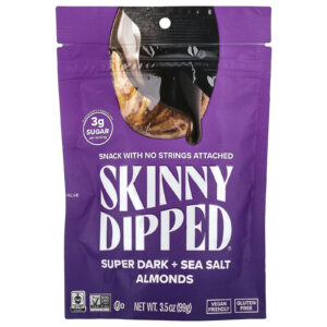 SkinnyDipped Amêndoas Super Amargas + Sal Marinho 99 g (35 oz)