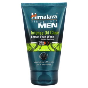 Himalaya Homens Tratamento Intenso contra a Oleosidade Sabonete Líquido Facial de Limão-siciliano 100 ml (34 fl oz)