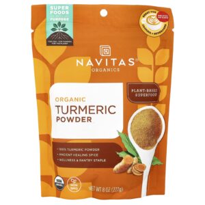 Navitas Organics Açafrão Orgânico em Pó 8 oz (224 g)
