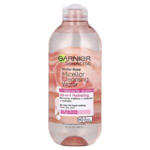Garnier SkinActive Água de Rosa e Água de Limpeza Micelar com Água de Rosas + Glicerina 400 ml (135 fl oz)