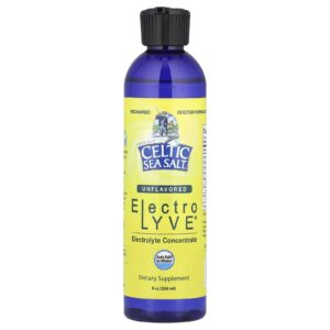 Celtic Sea Salt Electro Lyve® Concentrado de Eletrólitos Sem Sabor 236 ml (8 oz)