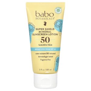 Babo Botanicals Protetor Solar Mineral Transparente FPS 50 Sem Perfume 89 ml (3 fl oz)