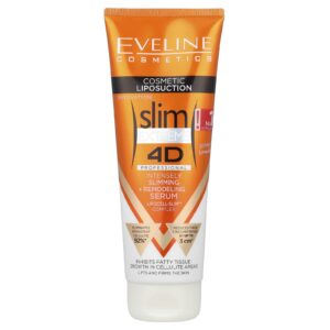 Eveline Cosmetics Slim Extreme 4D Sérum para Emagrecimento Intenso + Reconstrução 250 ml (88 fl oz)