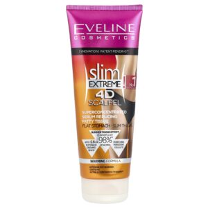 Eveline Cosmetics Slim Extreme 4D Scalpel Sérum Superconcentrado Redutor de Tecido Adiposo 250 ml (88 fl oz)