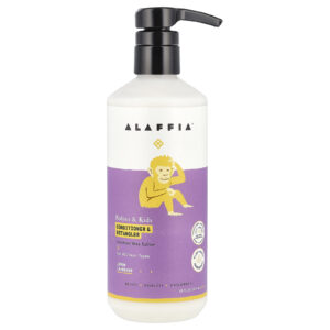 Alaffia Desembaraçante e Condicionador para Bebês e Crianças Lavanda-Limão 473 ml (16 fl oz)