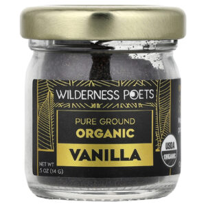 Wilderness Poets Baunilha Orgânica Pura Moída 14 g (05 oz)