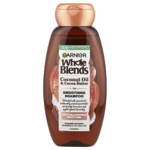 Garnier Whole Blends shampoo suavizante óleo de coco e manteiga de cacau 370 ml