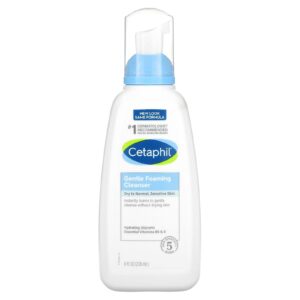 Cetaphil Espuma de Limpeza Suave Sem Perfume 236 ml (8 fl oz)