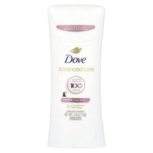 Dove Advanced Care Invisível desodorante antitranspirante Clear Finish 74 g