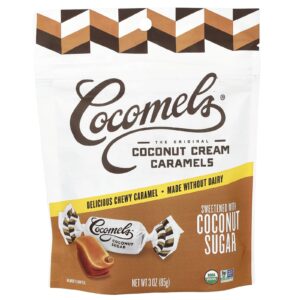 Cocomels Caramelos com Creme de Coco Açúcar de Coco 85 g (3 oz)