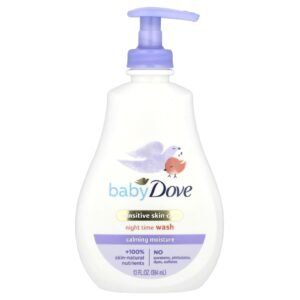 Dove Bebê Cuidados com a Pele Sensível Sabonete Líquido Hidratação Calmante 384 ml (13 fl oz)