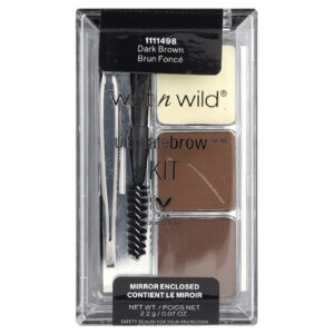 wet n wild Ultimate Brow Kit™ 1111498 Castanho Escuro 007 oz. (22 g)