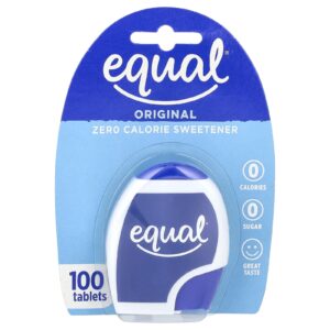 Equal Adoçante de Caloria Zero Original 100 Comprimidos