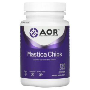 Advanced Orthomolecular Research AOR Mástica de Chios 400 mg 120 Cápsulas