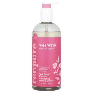 Renpure Shampoo à Base de Plantas Água de Rosas 710 ml (24 fl oz)
