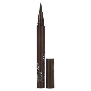 wet n wild Delineador com ponta de feltro ProLine marrom escuro 0017 oz (05 g)