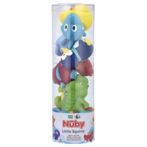 Nuby Little Squirts Mais de 6 Meses Pacote com 10