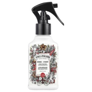 Poo-Pourri Sole-Pourri Sapato + Pé Eliminador de Odores contra Funk Eucalipto 34 fl oz (100 ml)