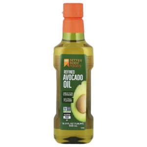 BetterBody Foods Óleo de Abacate Refinado 500 ml (169 fl oz)