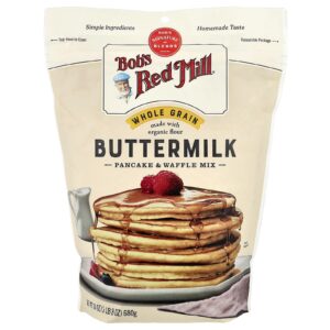 Bobs Red Mill Panqueca e Waffle Mix com Leitelho Integral 24 oz (680 g)