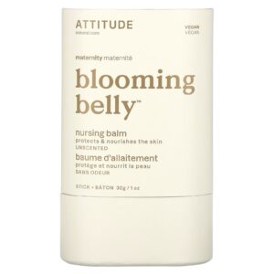 ATTITUDE Barriga Florescente Bálsamo de Amamentação Sem Perfume 30 g (1 oz)