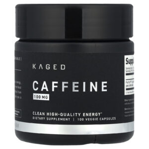 Kaged Cafeína 100 mg 100 Cápsulas Vegetais