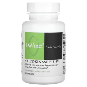 DaVinci Laboratories Nattokinase Plus 60 Cápsulas