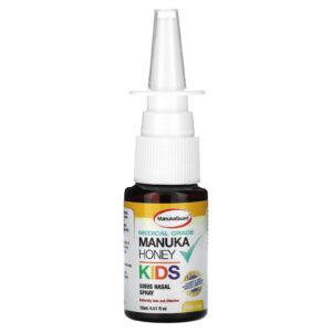 ManukaGuard Kids Mel de Manuka de Classe Medicinal Spray Nasal para Sinusal Sem Álcool 15 ml (051 fl oz)