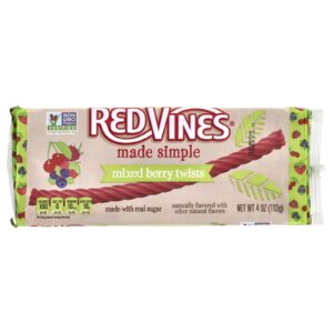 Red Vines Licorice Tray Made Simple Toques de Frutos Silvestres 113 g (4 oz)