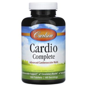 Carlson Cardio Complete Advanced Cardiovascular Multi 180 Comprimidos