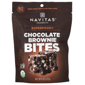 Navitas Organics Superfood+® Bites de Brownie de Chocolate 227 g (8 oz)
