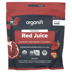 Organifi Suco Vermelho Original Sem Cafeína 270 g (95 oz)
