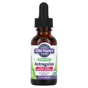 Oregons Wild Harvest Astrágalo Orgânico 30 ml (1 fl oz)