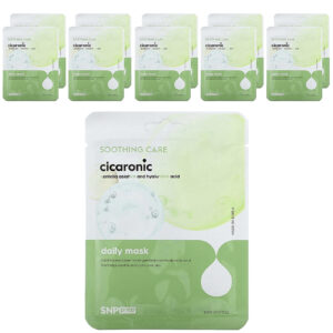 SNP Daily Beauty Mask Cicaronic 10 Folhas de Máscara 067 (20 ml) Cada
