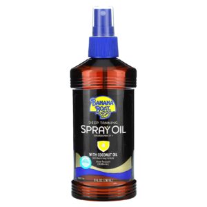 Banana Boat Óleo de Bronzeamento Profundo em Spray com Óleo de Coco FPS 4 236 ml (8 fl oz)