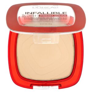 LOréal Infalível 24H Fresh Wear Base em Pó 130 True Beige 9 g (031 oz)