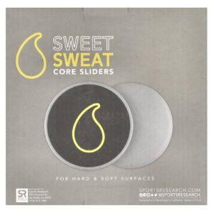 Sports Research Controles deslizantes Sweet Sweat Core 2 peças