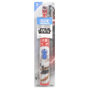 Oral-B Crianças Escova de Dentes a Bateria Macio 3+ Anos Star Wars 1 Escova de Dentes