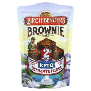 Birch Benders Mix de Brownie Keto Ultimate Fudge 306 g (108 oz)