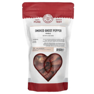 Pure Indian Foods Pimenta Fantasma Defumada Inteira 40 g (14 oz)